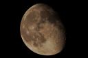 Mond über Berlin am 10. Oktober 2006 um 21:00 Uhr